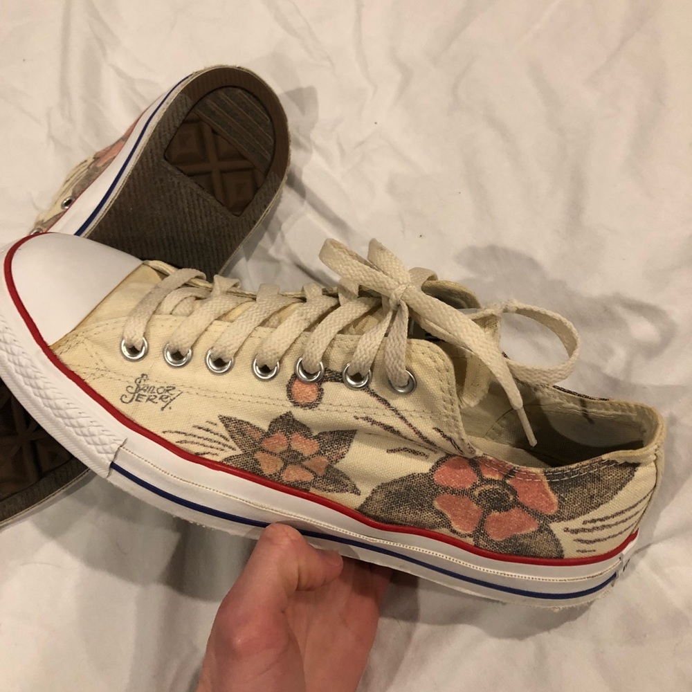 VERY RARE Sailor Jerry Converse Men’s 10 Wo’s 12